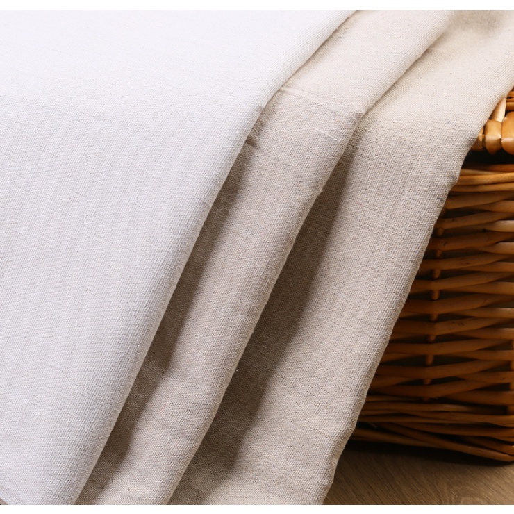 Vải Canvas dày thô mộc họa tiết sọc,caro,vintage. Decor trải bàn, may rèm handmade