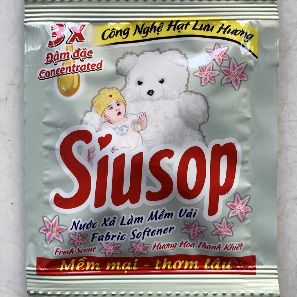 1 Dây 10 Gói Nước Xả Vải SiuSop
