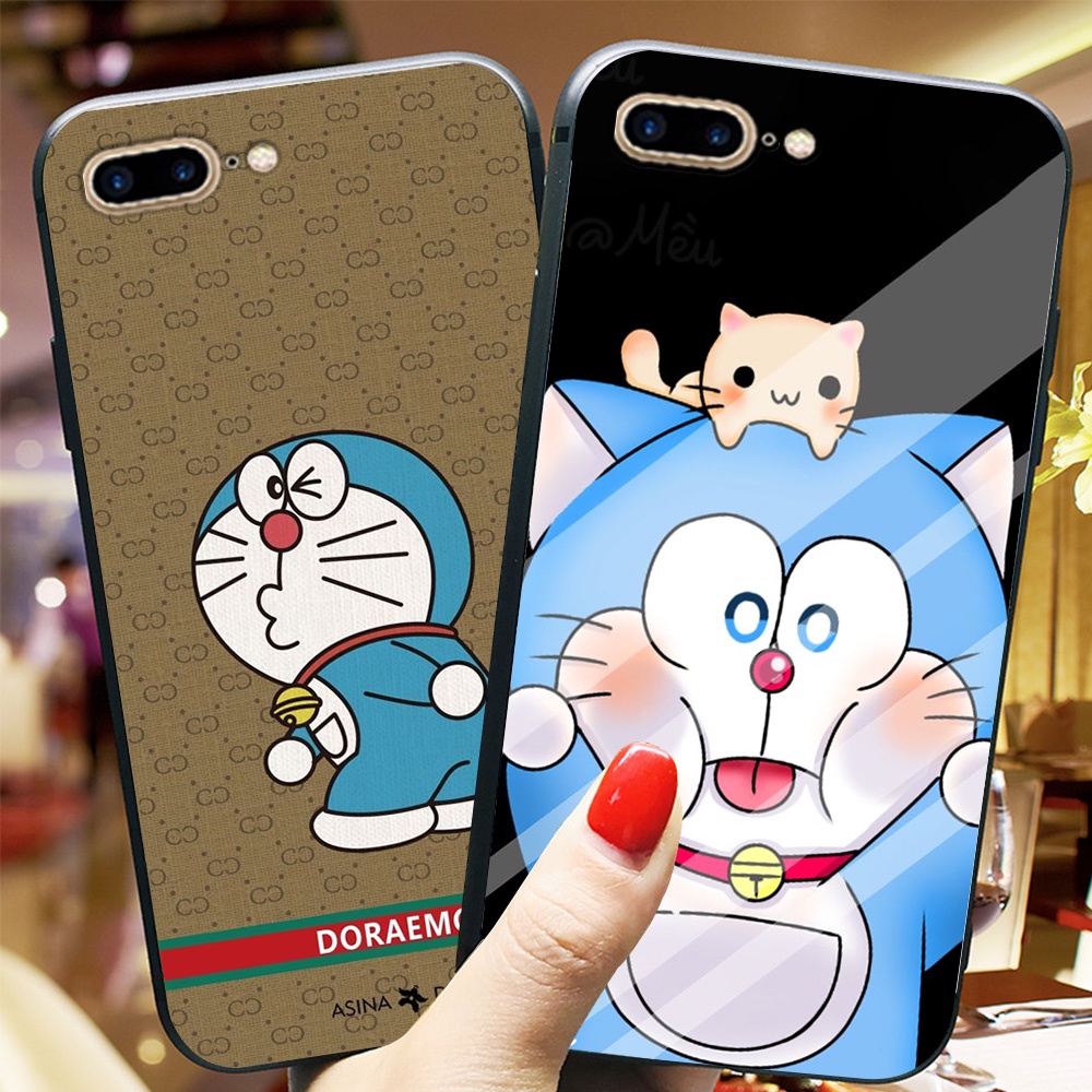 Ốp lưng điện thoại Iphone 7 Plus / ip 8 Plus hoạt hình doraemon dễ thương