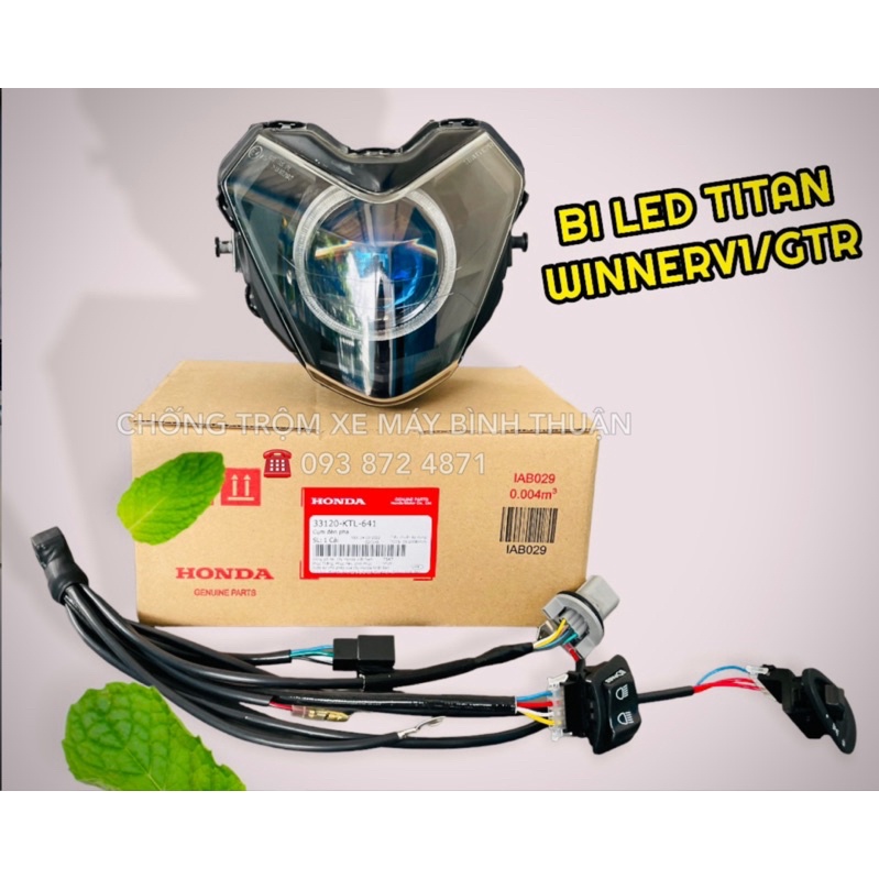 Bi Cầu Led M10 Light lên choá WinnerV1, GTR