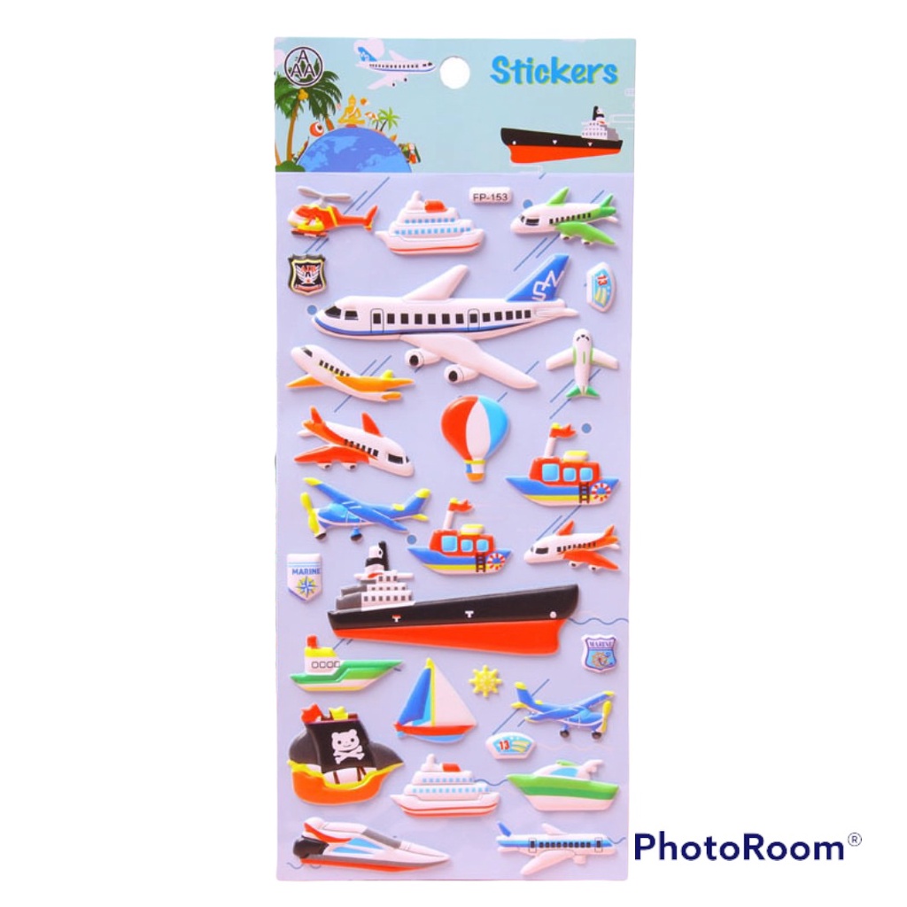 BỘ DÁN HÌNH STICKER HÌNH XE đồ chơi cho bé hình dán XE CỨU HOẢ CẢNH SÁT MÁY XÚC TÀU THUYỀN MÁY BAY XE CÔNG TRÌNH NEW2023