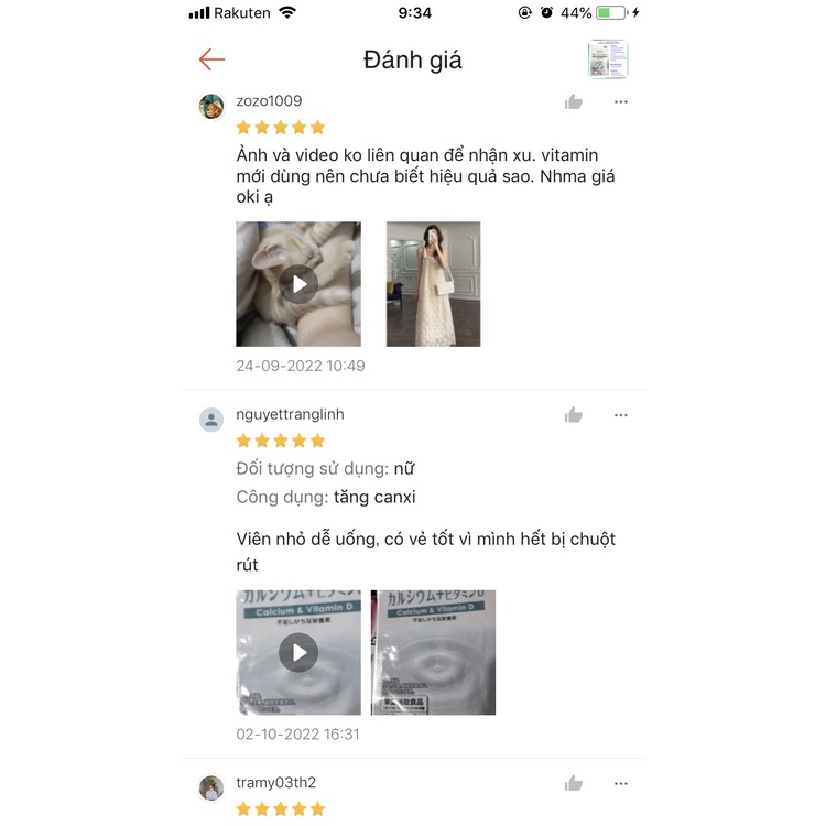 Viên uống canxi Calcium & Vitamin D gói 20 ngày Nhật Bản