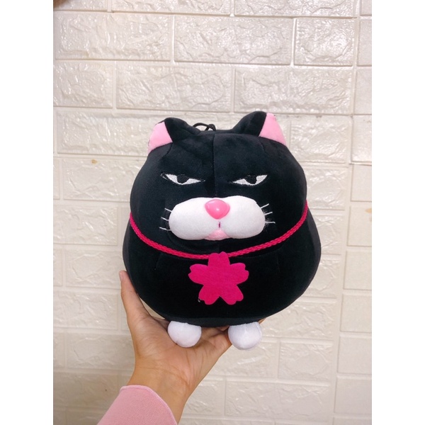 GẤU BÔNG MÈO ĐEN JENNIFER Đáng Yêu-Chất Miniso Mềm-CAO CẤP