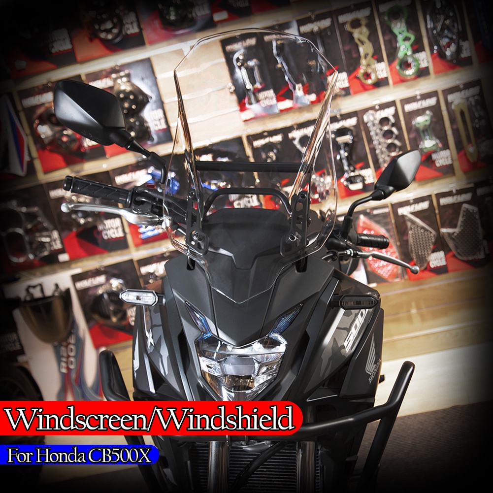 VISER Ljbkoall đối với honda cb500x kính chắn gió kính chắn gió kính chắn gió tấm chắn gió 2013-2023 2021 2020 cb 500x phụ kiện xe máy mới