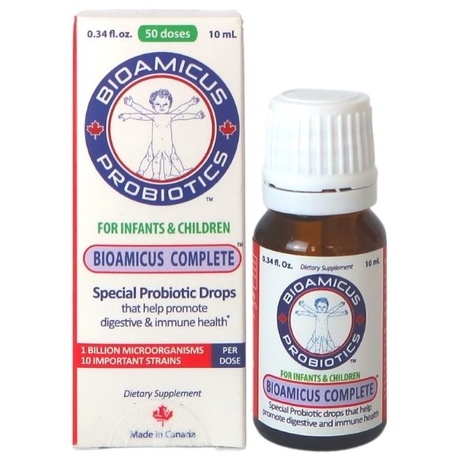 Men Vi Sinh Bioamicus Complete 10 Chủng - Nhập khẩu chính hãng Canada