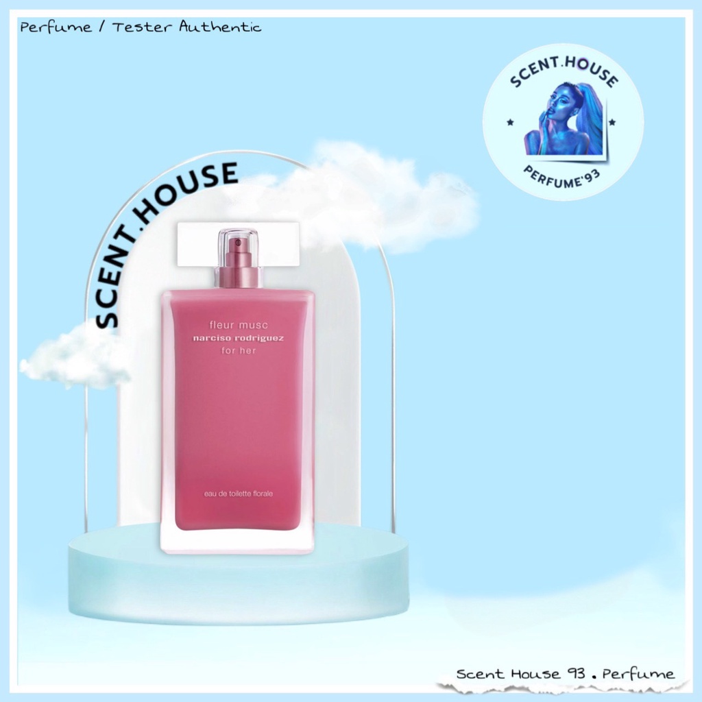 Nước hoa nữ NARCISO RODRIGUEZ FLEUR MUSC FOR HER EAU DE TOILETTE FLORALE