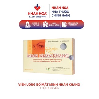 Viên uống bổ mắt minh nhãn khang hộp 30 viên