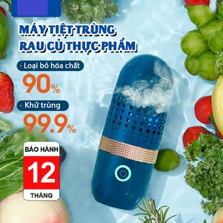  Máy khử trùng tiệt trùng thực phẩm -rửa trái cây rau củ quả thịt cá - Loại bỏ dư lượng thuốc bảo vệ thực vật 