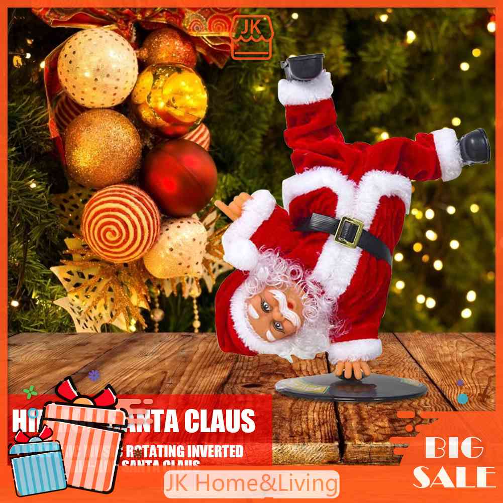 Búp Bê Hình Ông Già Noel Nhảy Múa Hip-Hop Phát Nhạc Sáng Tạo