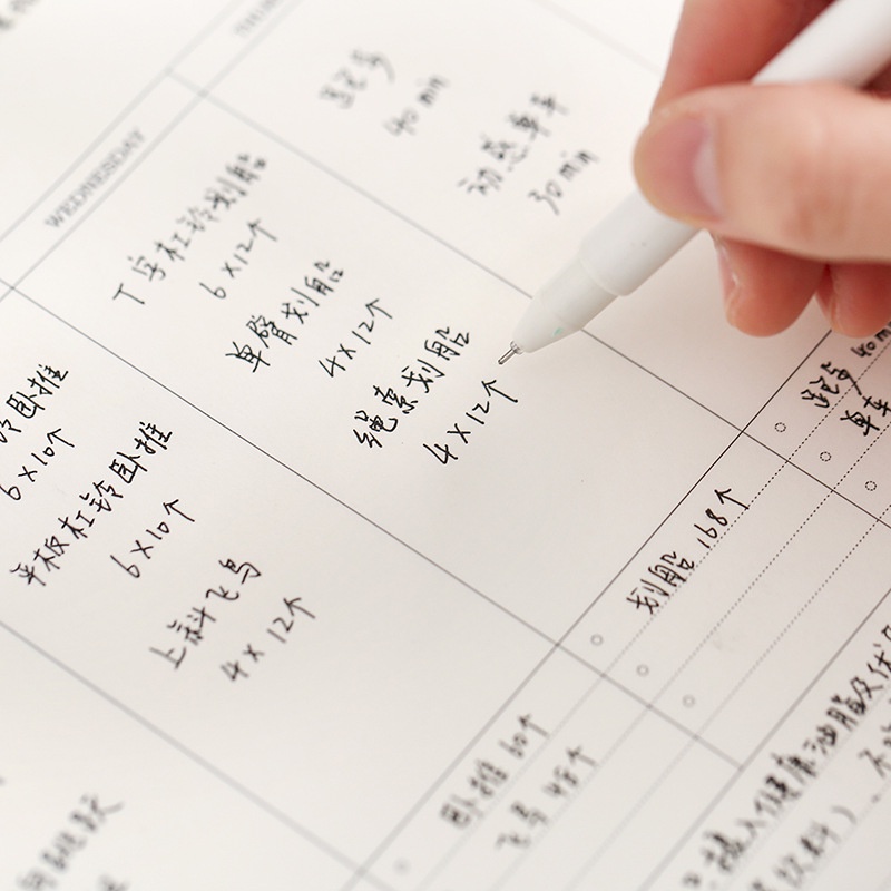 Kế hoạch sách Weekly planner Time Manager B5 60 drap To Do List, School Memo pad Statphiền book planner