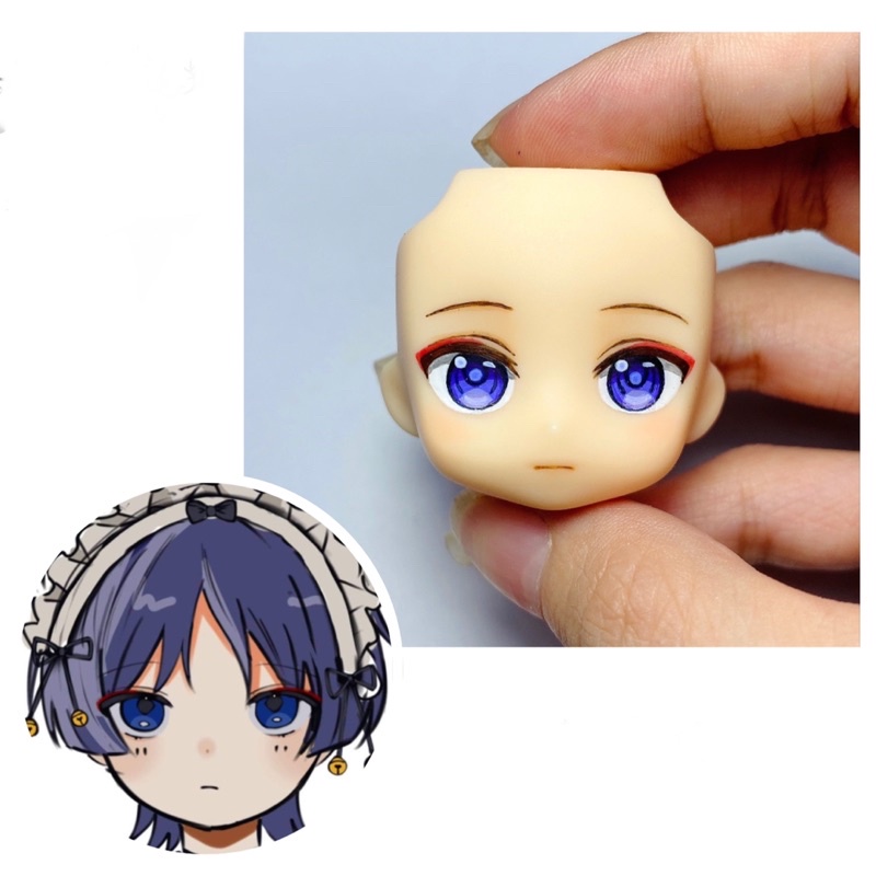 Mặt Scaramouche nét trẻ con