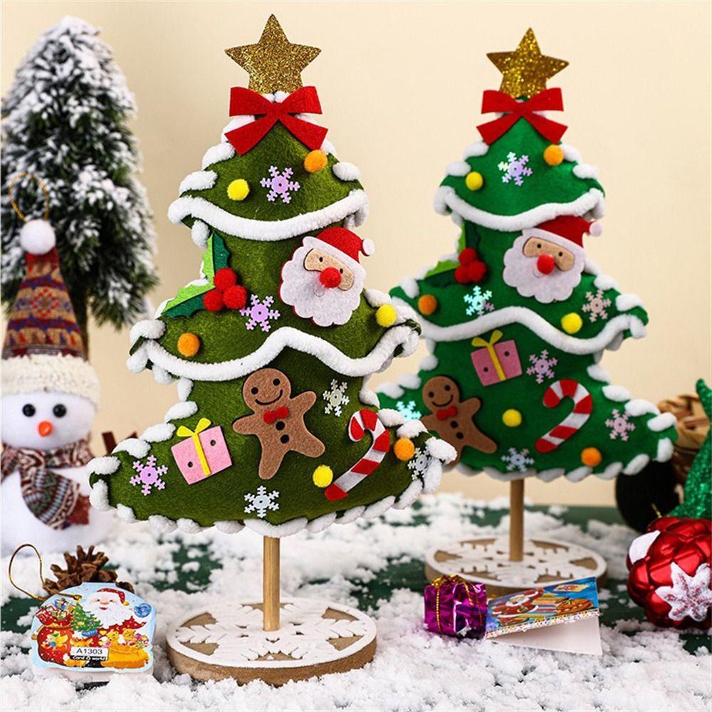 Cây Thông Giáng Sinh Để Bàn Trang Trí Thủ Công DIY