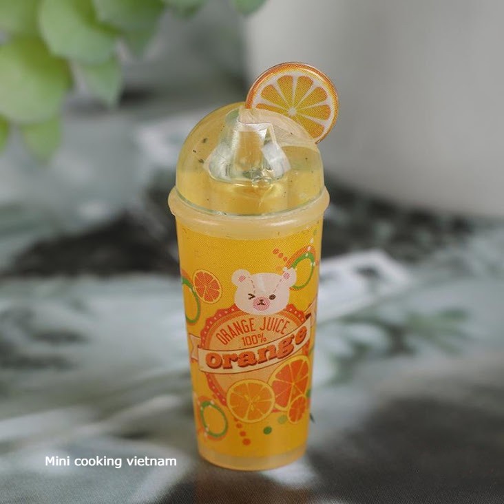 Mô Hình 1 Cốc Trái Cây Mini / Mini cooking vietnam