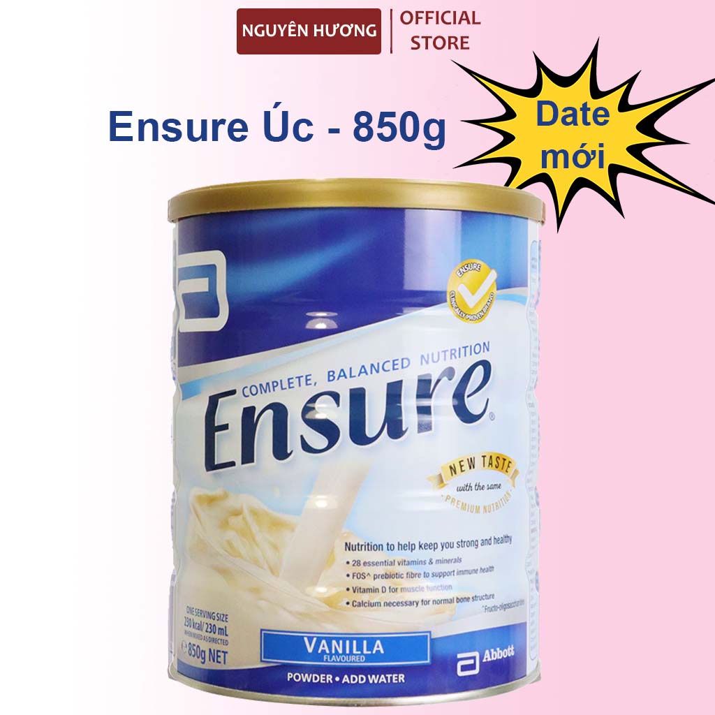 Sữa Ensure Úc 850g | Date mới luôn cập nhật | Nguyên Hương Store