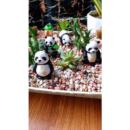 Mô hình Gấu trúc (set 4 bé)