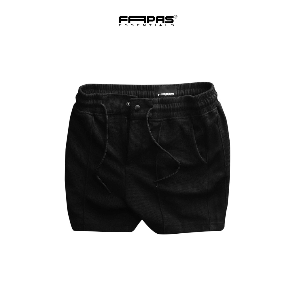 Quần Shorts Nam Lohan SS2 Thêu Logo Tinh Tế Chất Pique Phối Nỉ Mềm Co Giãn Phong Cách Năng Động Form Thoải Mái - FAPAS