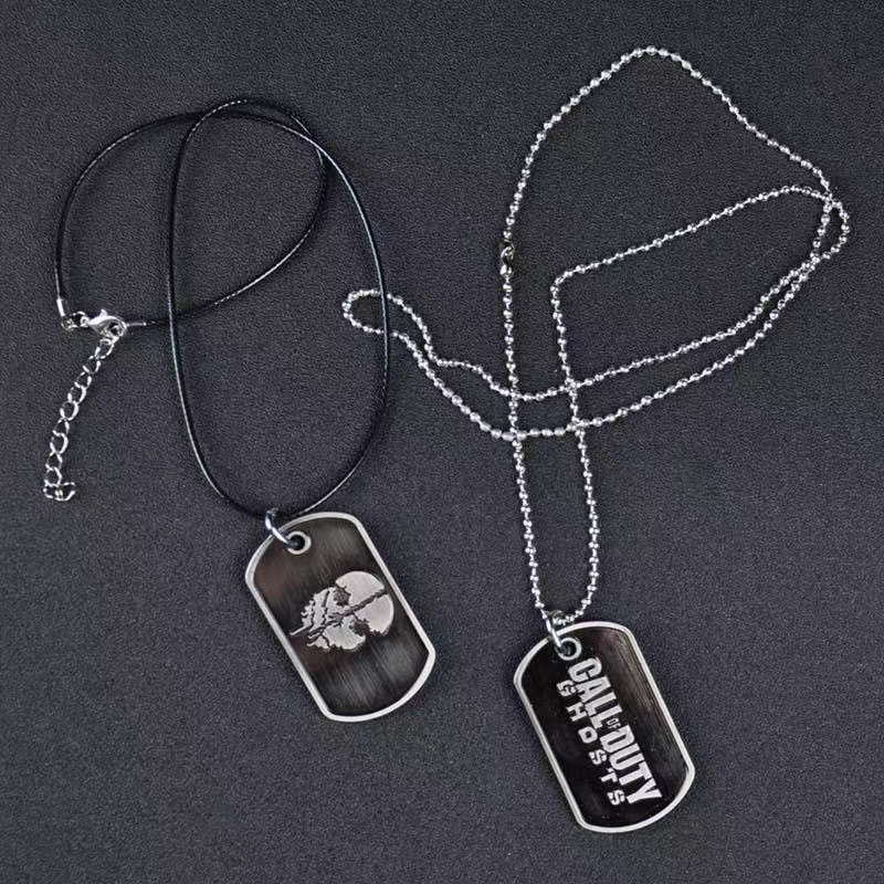Vòng cổ Mặt Thẻ Bài Call of Duty Ghost Call Cho Nam