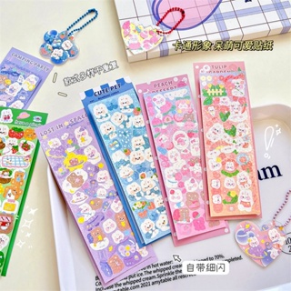 Sticker Dán Trang Trí Sổ Tay DIY Hình Hoạt Hình Đáng Yêu