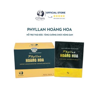 Phyllan Hoàng Hoa G'FNM Thải độc gan, bổ gan, làm mát gan, tăng cường chức năng gan 18 gói