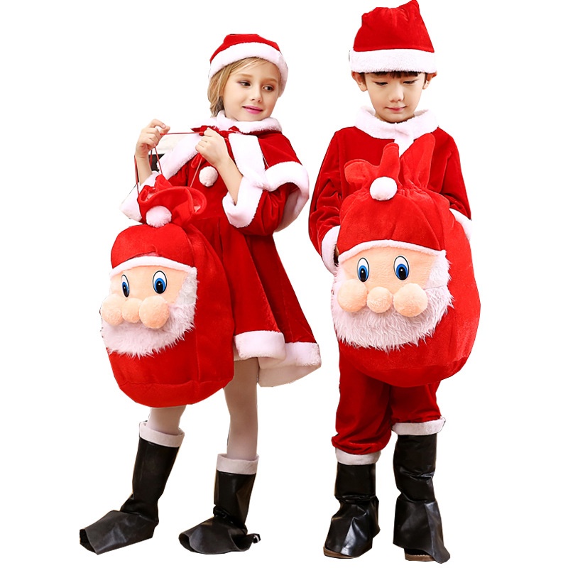 Bộ Đồ Hóa Trang Ông Già Noel Cho Bé