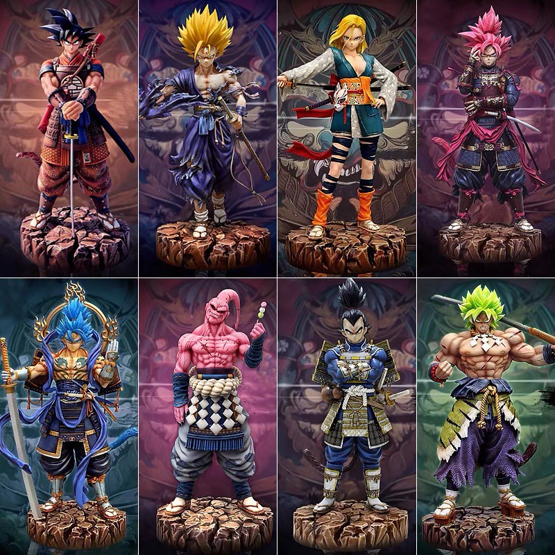 Mô hình Vegeta phiên bản samurai nhân vật Dragon Ball