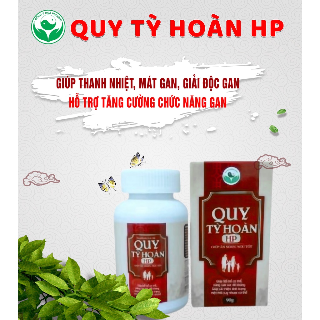 Viên ăn ngủ ngon quỳ ty hoàn hộp 500 viên đông y Hòa Phương HP3H
