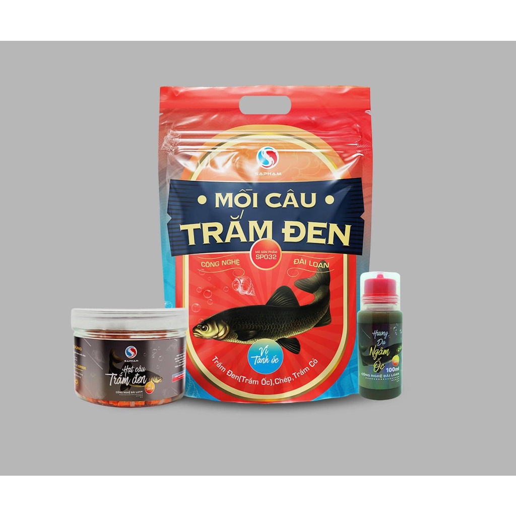 BỘ MỒI CÂU TRẮM ĐEN SA PHẠM