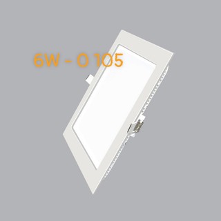 Đèn led vuông âm trần 6w spl-6t, spl-6v- thương hiệu mpe
