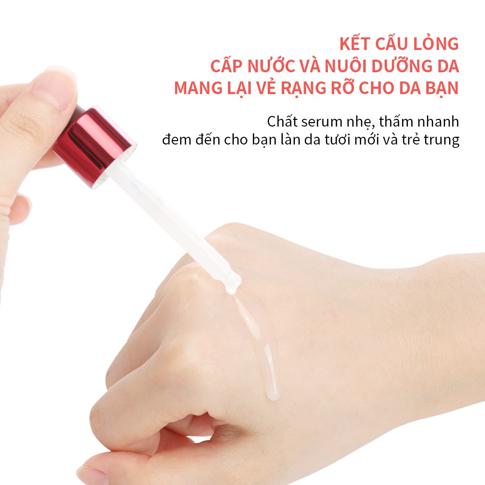 Serum BREYLEE Chiết Xuất Hạt Lựu  Đỏ Làm Trắng Dưỡng Ẩm Da 30ML