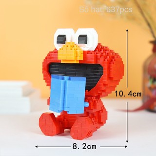 Đồ chơi lego lắp ráp hình elmo và sesame street cho bé gxymy184
