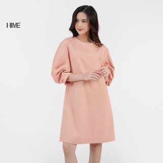 Váy suông tay bồng nhún thiết kế hime h116