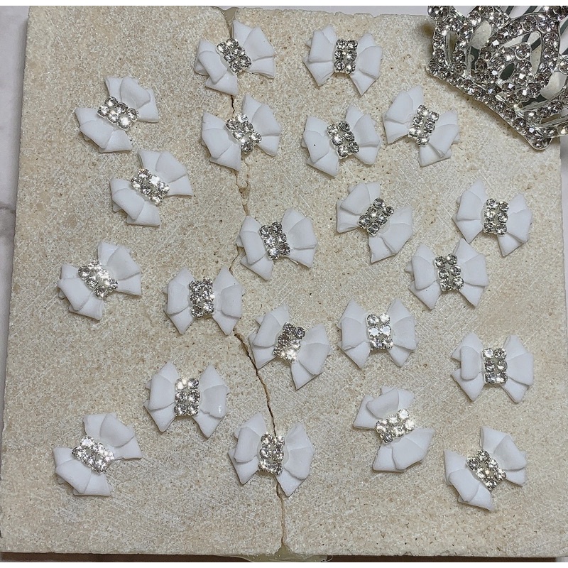 Nơ bột nail - mẫu mới