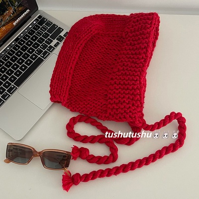 Mũ Len Dệt Kim Bảo Vệ Tai Thời Trang Thu Đông Dành Cho Nữ