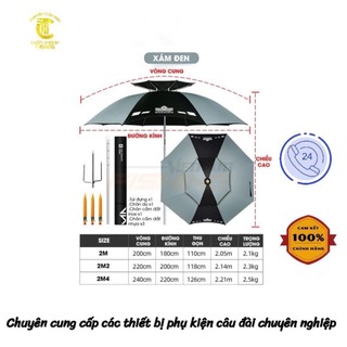 Dù câu handing 2021 # 2m2 - phụ kiện câu đài