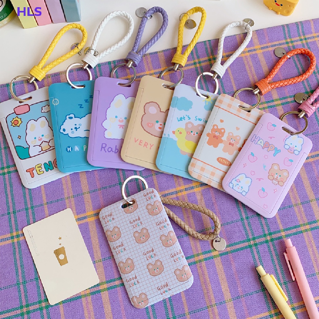 Vỏ Bọc Thẻ ID / Tiền Hình Thỏ / Gấu Hoạt Hình Dễ Thương