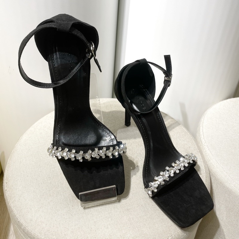 Giày Cao Gót Nữ Đính Đá Lấp Lánh Sang Chảnh Lytishoes G131