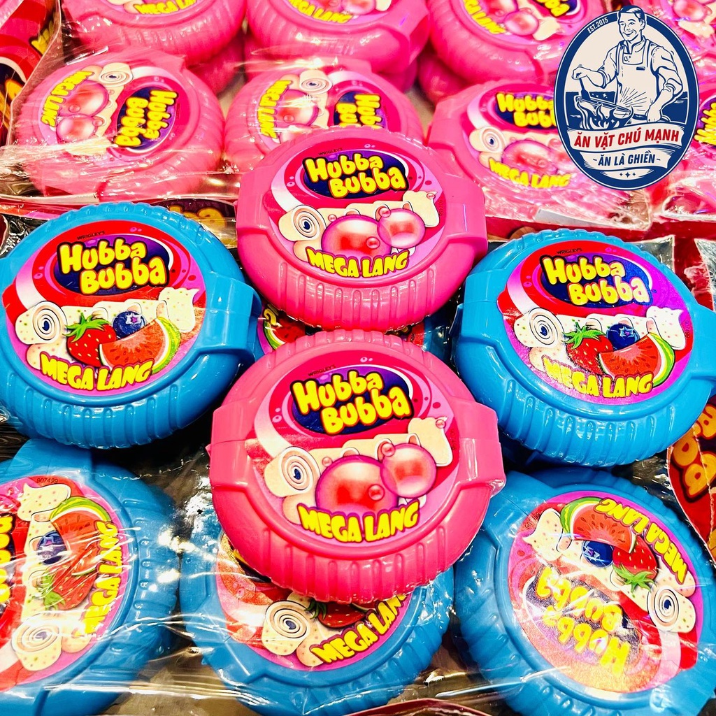 Kẹo Cao Su Cuộn 180cm Hubba Bubba Đức