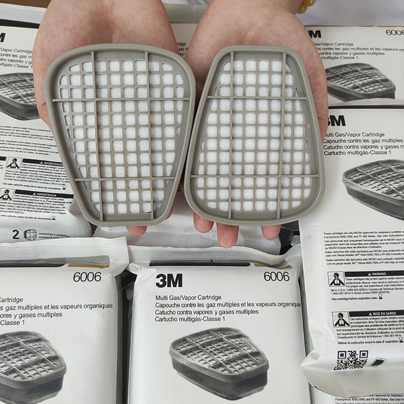 Phin lọc 3M 6006  dùng cho mặt nạ phòng độc chống bụi 3M 6200, 6800, 7502, ...
