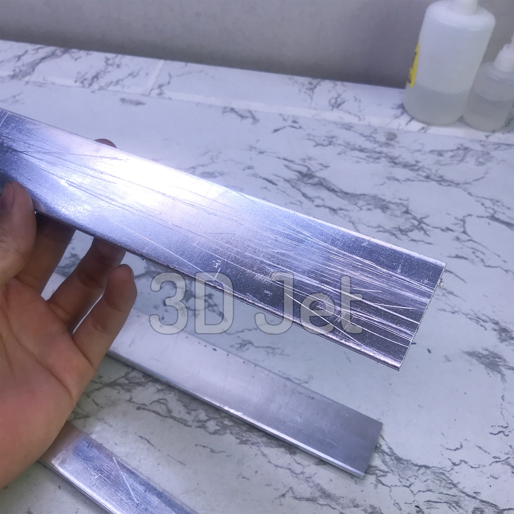 Thanh Nhôm cứng ngang 4cm Dài 40cm Dày 3mm, thanh la nhôm, nhôm tấm
