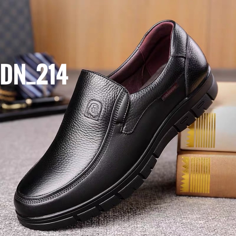 Giày lười nam da bò G214