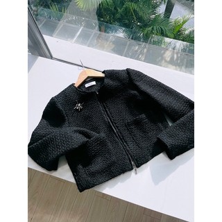 Áo Khoác Dạ Tweed Nữ Cao Cấp