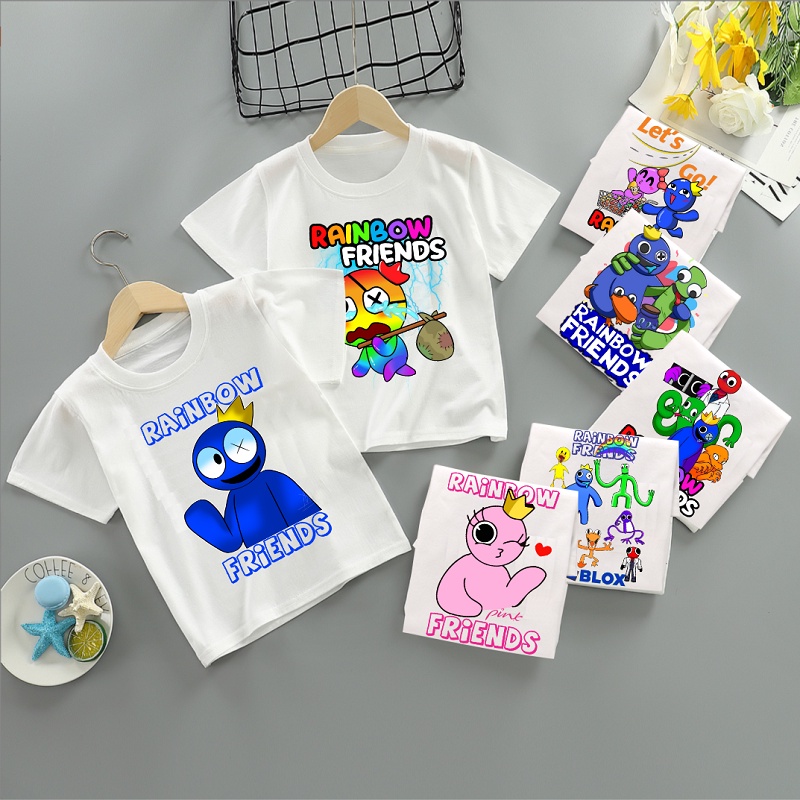 Áo thun Rainbow Friends cực chất đủ size cho bé trai bé gái