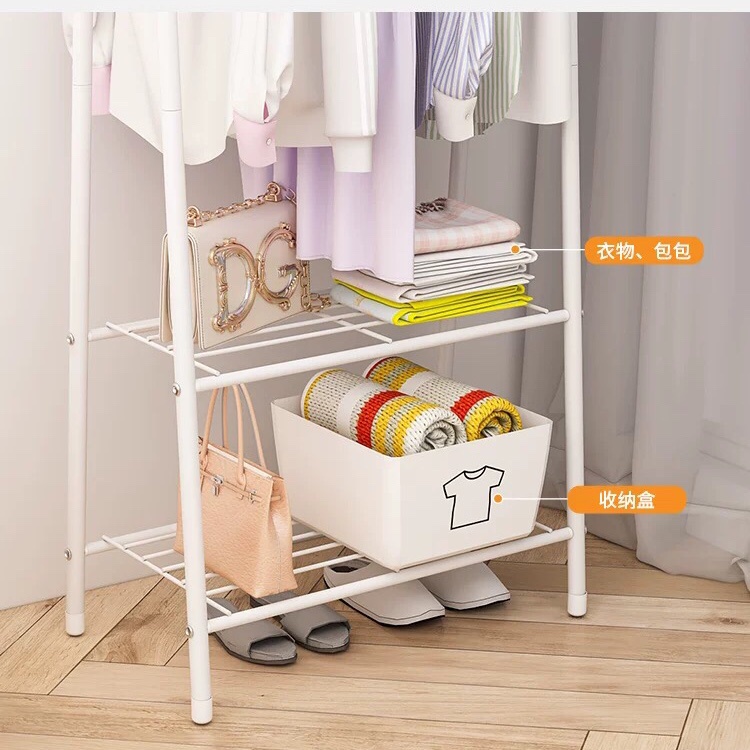 Kệ treo quần áo chữ A  khung inox