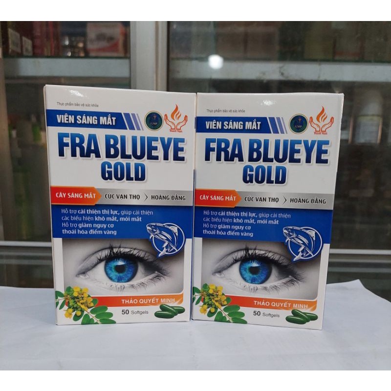 Viên Sáng Mắt FRA BLUEYE GOLD Lọ 50 Viên_ Dược Thành Nam