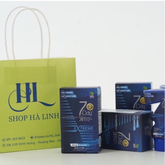 Viên Uống Giảm Cân 7 Day Slim (15 Viên)