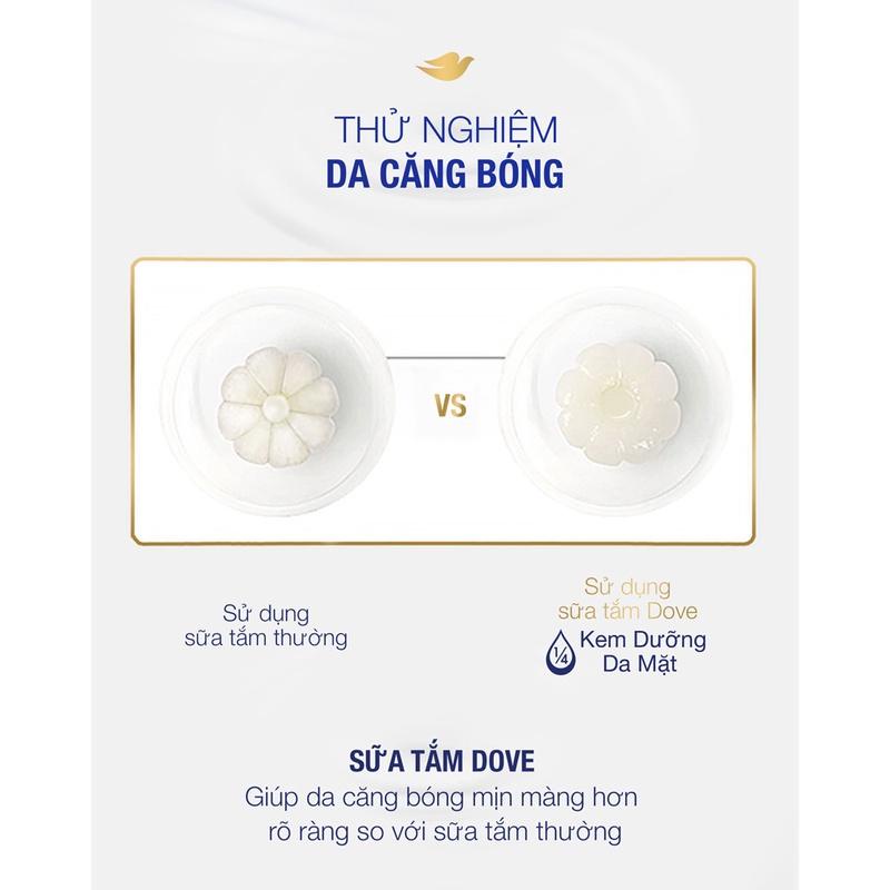 Sữa Tắm Dưỡng Thể Dove Nuôi Dưỡng, Giữ Ẩm, Chăm Da Sáng Mịn Thái Lan
