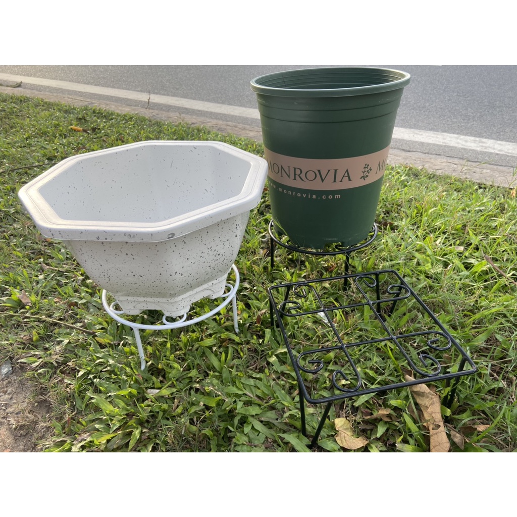 Đế sắt, chân đôn để chậu cây, chậu hoa