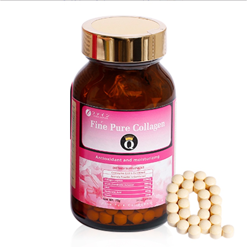 Viên uống bổ sung collagen và dưỡng da Fine Japan Fine Pure Collagen