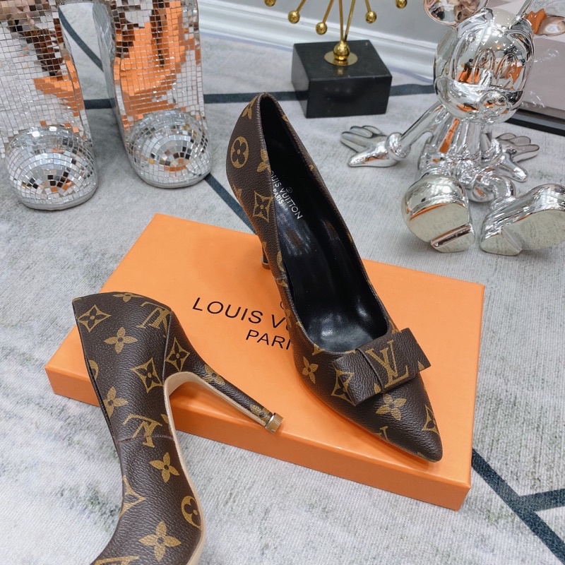 Cao Gót LV Nơ Full Size 35-39  -  By Anh Dinh Phuong