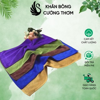 Khăn đa năng cao cấp ⚡ GIÁ CỰC SỐC ⚡ Khăn 30x50cm dùng làm khăn nail, lau xe ô tô, lau chùi nhà bếp